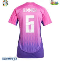 Tyskland Joshua Kimmich #6 Bortedrakt Dame EM 2024 Kortermet